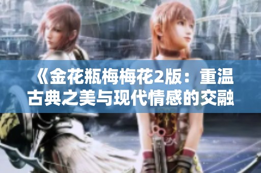《金花瓶梅梅花2版：重温古典之美与现代情感的交融》