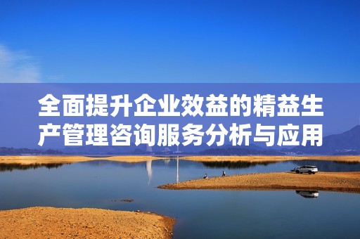 全面提升企业效益的精益生产管理咨询服务分析与应用