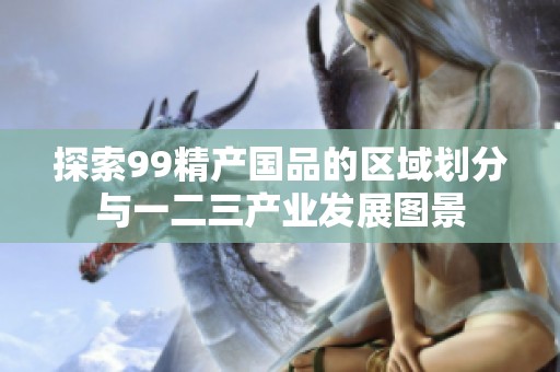 探索99精产国品的区域划分与一二三产业发展图景