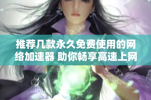 推荐几款永久免费使用的网络加速器 助你畅享高速上网体验