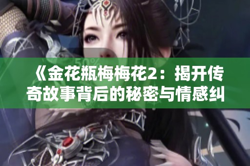 《金花瓶梅梅花2：揭开传奇故事背后的秘密与情感纠葛》