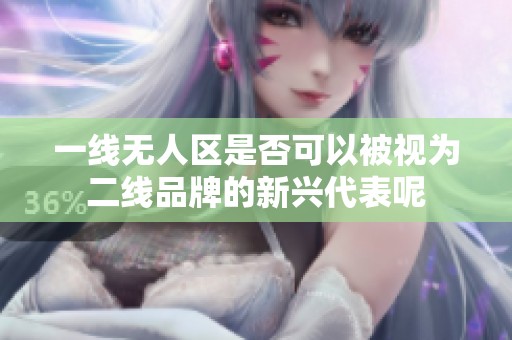 一线无人区是否可以被视为二线品牌的新兴代表呢