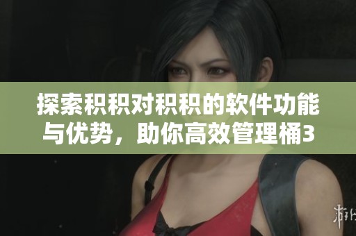 探索积积对积积的软件功能与优势，助你高效管理桶30分