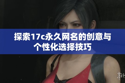 探索17c永久网名的创意与个性化选择技巧