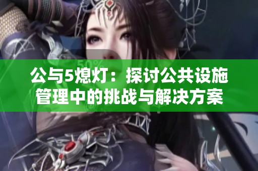 公与5熄灯：探讨公共设施管理中的挑战与解决方案