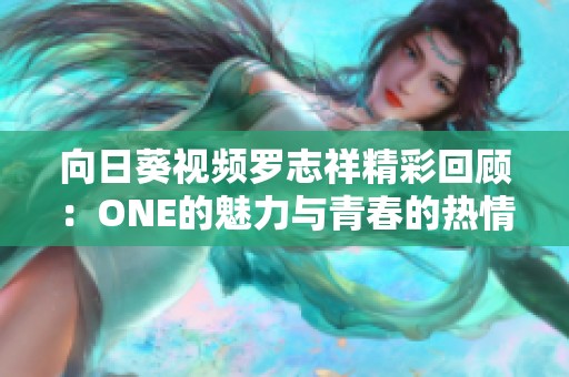 向日葵视频罗志祥精彩回顾：ONE的魅力与青春的热情交织