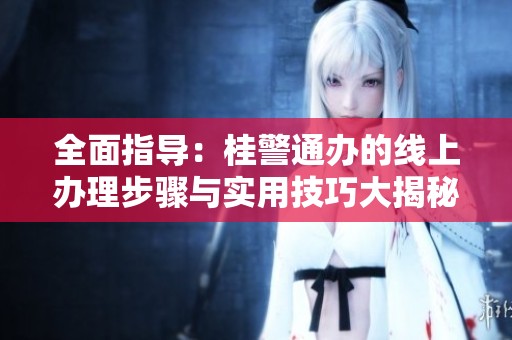 全面指导：桂警通办的线上办理步骤与实用技巧大揭秘