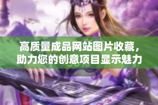 高质量成品网站图片收藏，助力您的创意项目显示魅力