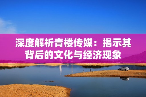 深度解析青楼传媒：揭示其背后的文化与经济现象