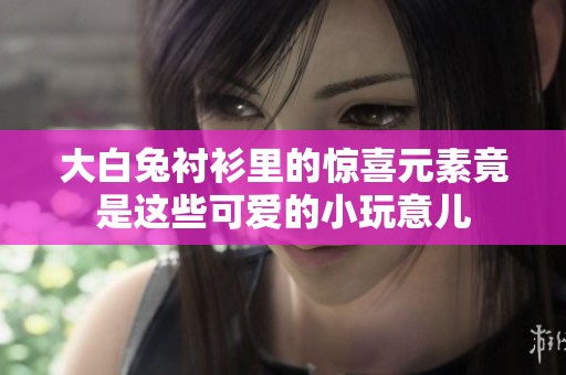 大白兔衬衫里的惊喜元素竟是这些可爱的小玩意儿