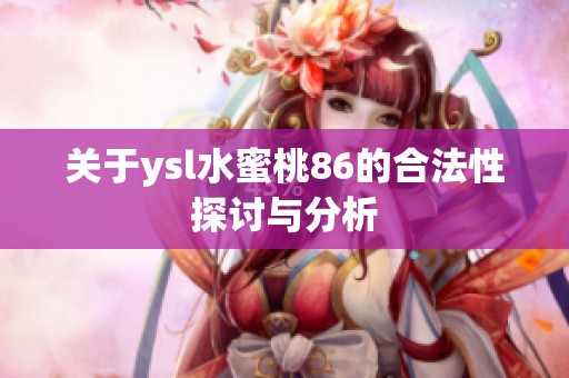 关于ysl水蜜桃86的合法性探讨与分析