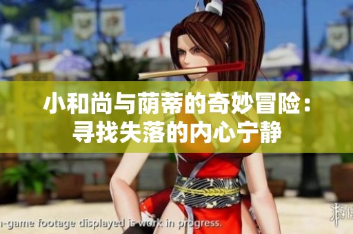 小和尚与荫蒂的奇妙冒险：寻找失落的内心宁静