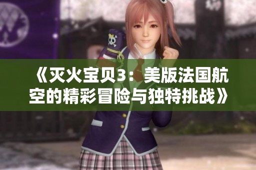 《灭火宝贝3：美版法国航空的精彩冒险与独特挑战》
