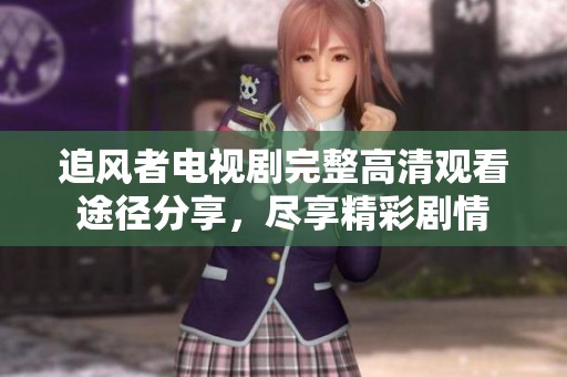 追风者电视剧完整高清观看途径分享，尽享精彩剧情