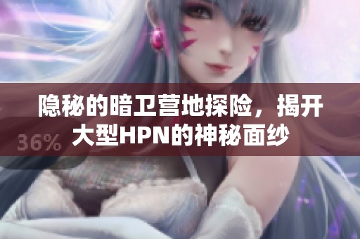 隐秘的暗卫营地探险，揭开大型HPN的神秘面纱