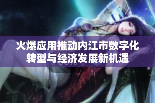 火爆应用推动内江市数字化转型与经济发展新机遇