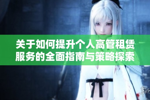关于如何提升个人高管租赁服务的全面指南与策略探索
