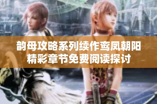 韵母攻略系列续作鸾凤朝阳精彩章节免费阅读探讨