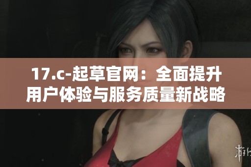 17.c-起草官网：全面提升用户体验与服务质量新战略