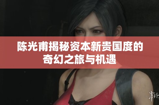 陈光甫揭秘资本新贵国度的奇幻之旅与机遇