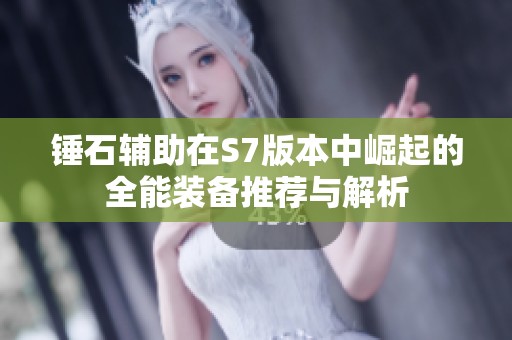 锤石辅助在S7版本中崛起的全能装备推荐与解析