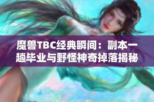 魔兽TBC经典瞬间：副本一趟毕业与野怪神奇掉落揭秘