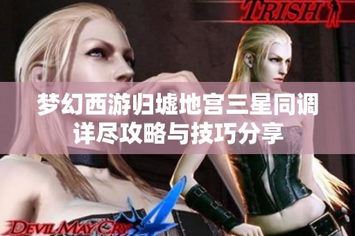 梦幻西游归墟地宫三星同调详尽攻略与技巧分享