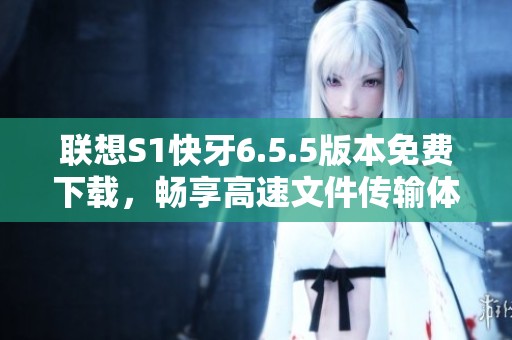 联想S1快牙6.5.5版本免费下载，畅享高速文件传输体验