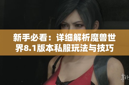 新手必看：详细解析魔兽世界8.1版本私服玩法与技巧
