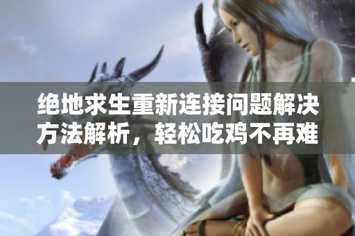 绝地求生重新连接问题解决方法解析，轻松吃鸡不再难
