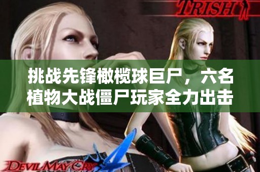 挑战先锋橄榄球巨尸，六名植物大战僵尸玩家全力出击