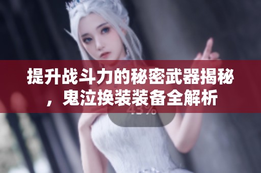 提升战斗力的秘密武器揭秘，鬼泣换装装备全解析