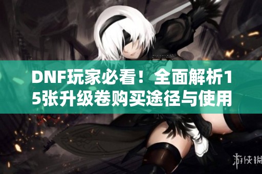 DNF玩家必看！全面解析15张升级卷购买途径与使用技巧