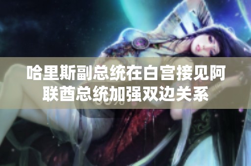 哈里斯副总统在白宫接见阿联酋总统加强双边关系