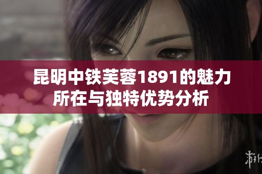 昆明中铁芙蓉1891的魅力所在与独特优势分析