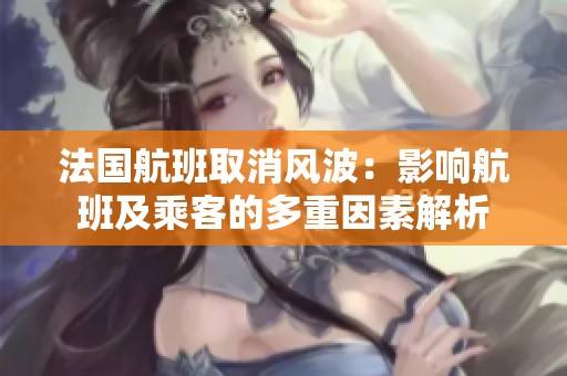 法国航班取消风波：影响航班及乘客的多重因素解析