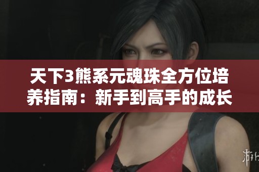 天下3熊系元魂珠全方位培养指南：新手到高手的成长策略