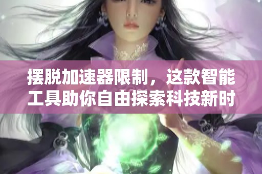 摆脱加速器限制，这款智能工具助你自由探索科技新时代