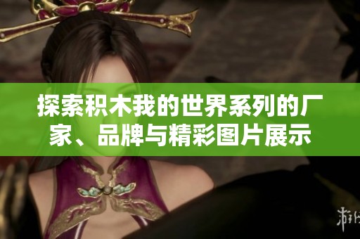 探索积木我的世界系列的厂家、品牌与精彩图片展示