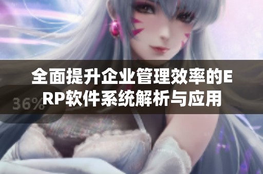 全面提升企业管理效率的ERP软件系统解析与应用