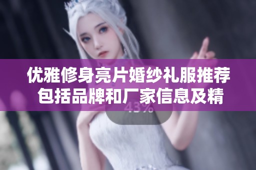 优雅修身亮片婚纱礼服推荐 包括品牌和厂家信息及精美图片展示