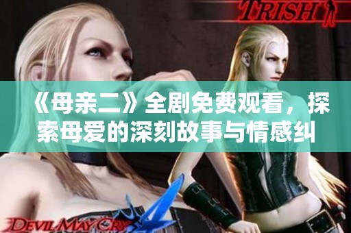 《母亲二》全剧免费观看，探索母爱的深刻故事与情感纠葛