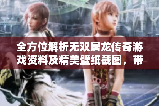 全方位解析无双屠龙传奇游戏资料及精美壁纸截图，带您深入了解游戏世界