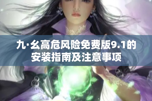 九·幺高危风险免费版9.1的安装指南及注意事项