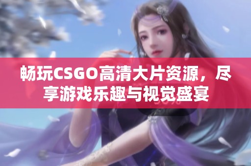 畅玩CSGO高清大片资源，尽享游戏乐趣与视觉盛宴