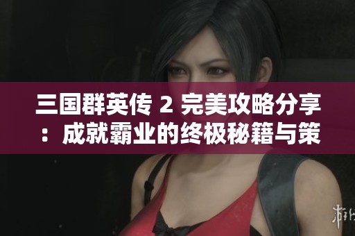 三国群英传 2 完美攻略分享：成就霸业的终极秘籍与策略解析