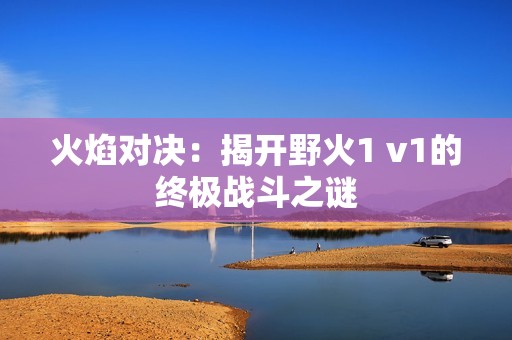 火焰对决：揭开野火1 v1的终极战斗之谜