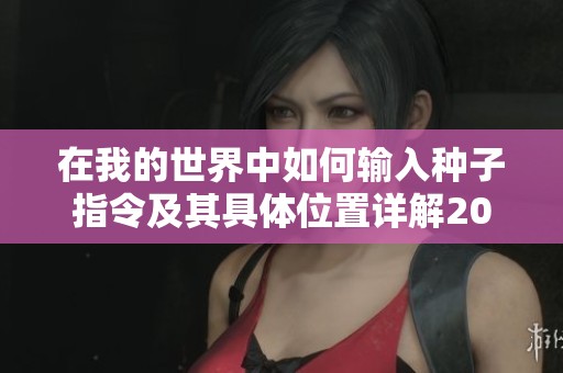 在我的世界中如何输入种子指令及其具体位置详解2025年指南
