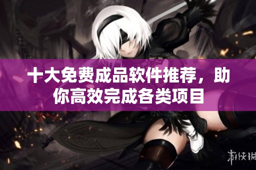 十大免费成品软件推荐，助你高效完成各类项目