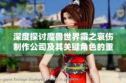 深度探讨魔兽世界霜之哀伤制作公司及其关键角色的重要性分析
